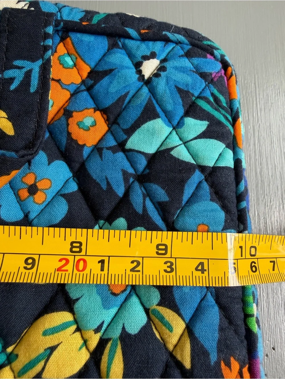 VERA BRADLEY Hanging Travel Bag Midnight Blues